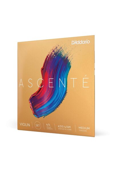 A310 4/4M Keman Tel Seti, Ascente, Scale 4/4, Medium Tension