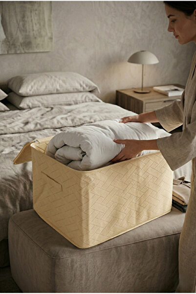 SER&YAT Πτυσσόμενη θήκη αποθήκευσης ρούχων με Maxi φερμουάρ │ Κουτί αποθήκευσ...