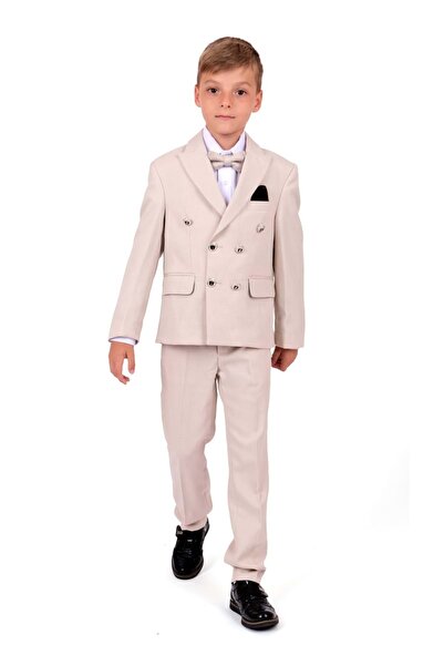 Mnk Baby&Kids Αγόρια Montero Κοστούμι - Italian Cut, Διπλό MNK5689 ΜΠΕΖ