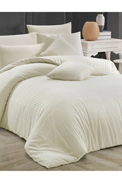 NazeninHome Ριγέ σατέν |   Γιολλού Σατέν |   Σετ Παπλωματοθήκη Τύπου Ξενοδοχε...