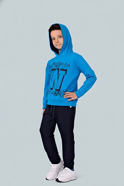 Minikadam Παιδική αθλητική φόρμα Urban W Street 2Thread MNK0617 S μπλε κοβαλτ...