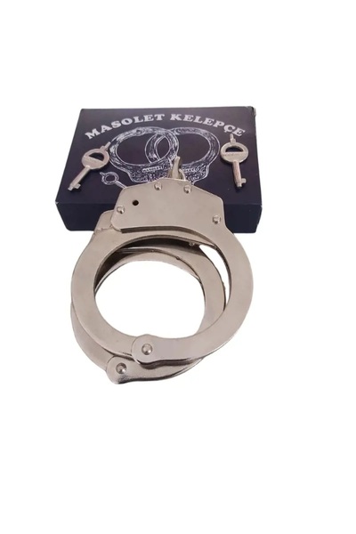 TO GUN HOLSTER Polis ve Güvenlik Kelepçesi-Metal Zincirli