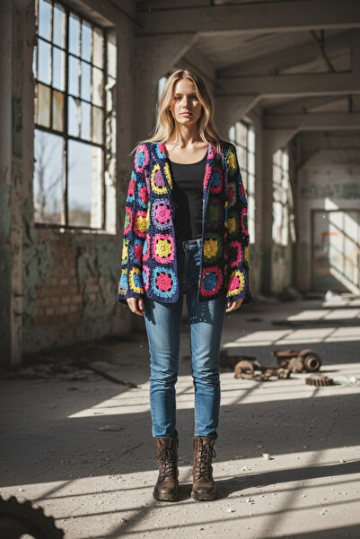 El örgüsü Ydr Design Cardigan