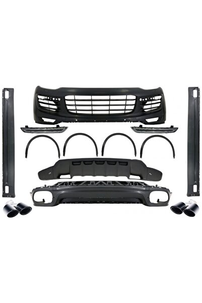 tuningset Kit complet caroserie compatibil cu Porsche Cayenne Facelift 2014-2...