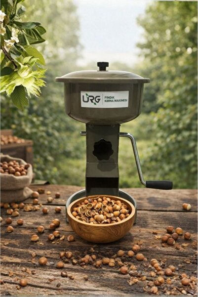 urg Pratik Ev Tipi Metal Fındık ve Ceviz Kırma Makinası Haki