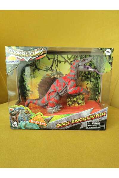 Sunman Millenium Jurassic Clash Dino Encounter Dinazor Figure - TRIMETRODON