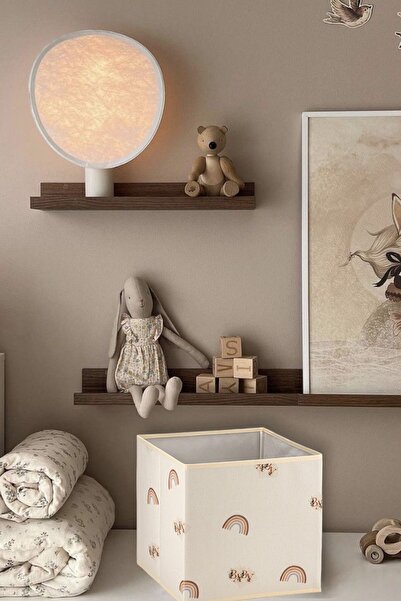 LUXWAY HOME Baby Gökkuşağı Baskılı Kapaksız Dolap Içi Çok Amaçlı Oyuncak Düze...