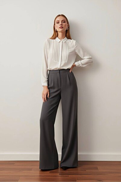 PERA MODA Κομψό πουκάμισο με Δαντέλα τεμάχια στο μπροστινό μέρος, σε μικρό κα...