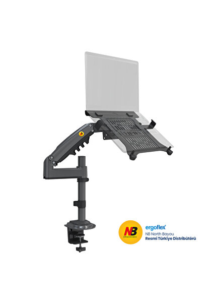 Ergoflex North Bayou Nb H100-fp Amortisörlü Vesa Laptop Tutucu Kol