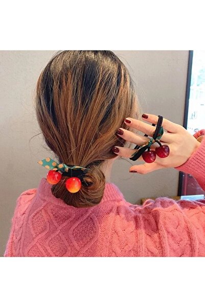 GÜLPEŞE 2 τεμάχια Cherry πόρπη Ελαστική πόρπη που δένει