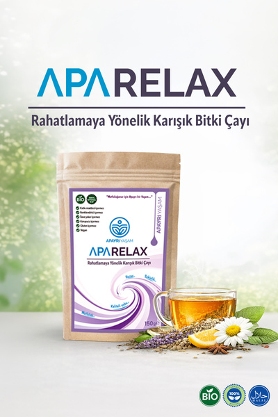 Apayrı Yaşam Uyku Düzenleyici, Stres Giderici, Panik Atak Rahatlatıcı Bio Çay...