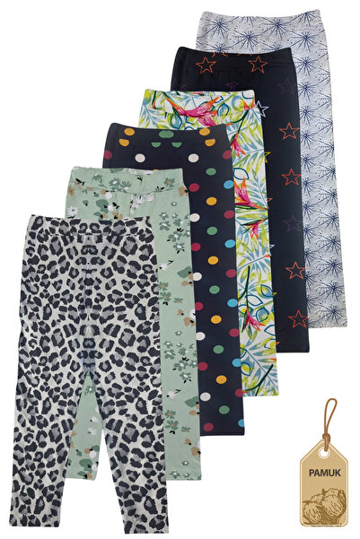 MK Mukko Kids Βαμβακερά Παιδικά Κολάν - Σετ 6 με σχέδια Lycra Άνετα εποχιακά ...