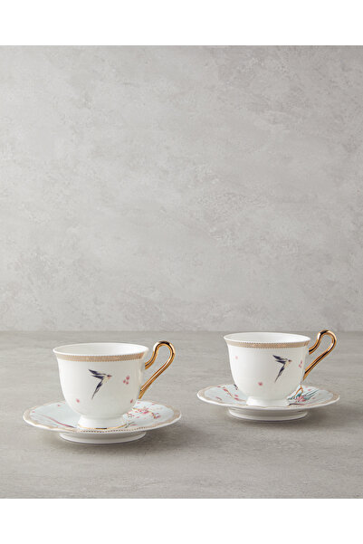 English Home Sakura Dream New Bone China Çay Fincanı Takımı Pembe