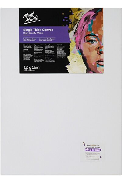 Mont Marte Premium Kanvas Çam Çerçeve ST 30.5x40.6cm