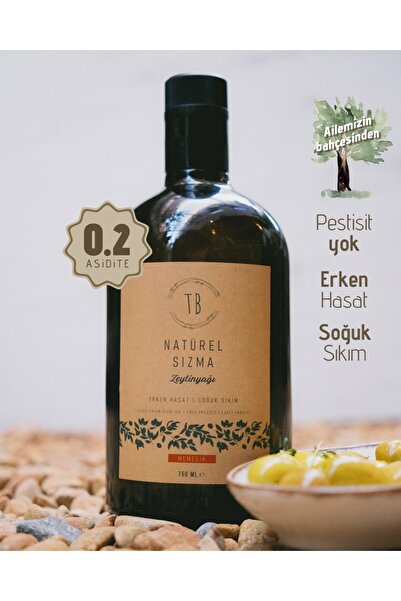 TB Olives 750 ml MEMECİK ERKEN HASAT SOĞUK SIKIM ZEYTİNYAĞI