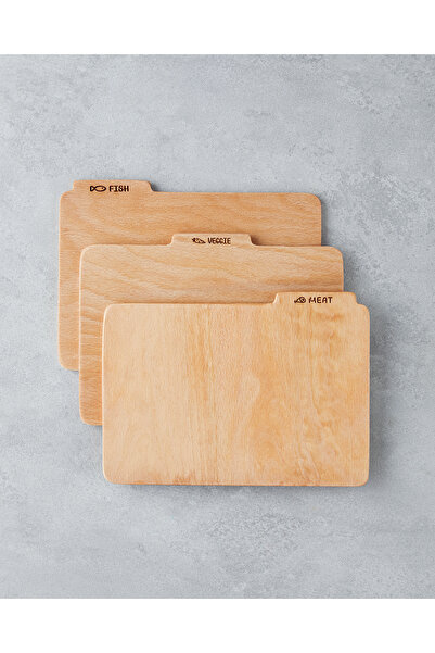 English Home Carola Beech 3-Piece Cutting Board 19X26 cm Natural