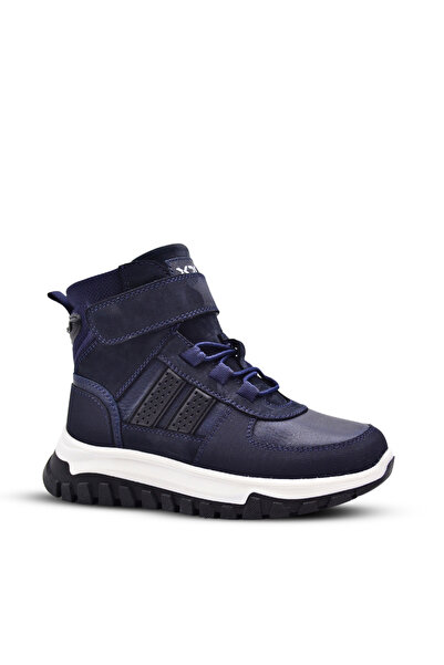 kids A more Worf Tek Velcro Γνήσιες Δερμάτινες Ανατομικές Μπότες για Αγόρια Ν...