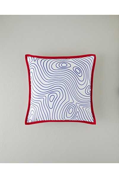 English Home Κόκκινο κάλυμμα μαξιλαριού Martina Digital Throw