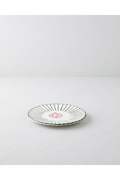 English Home Etna Seramik Pasta Tabağı 21 cm Kırmızı