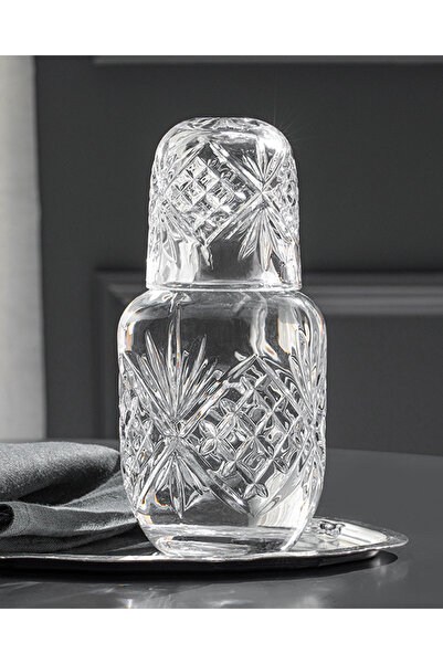 English Home Cosmic Cam Başucu Sürahi 450 ml Şeffaf