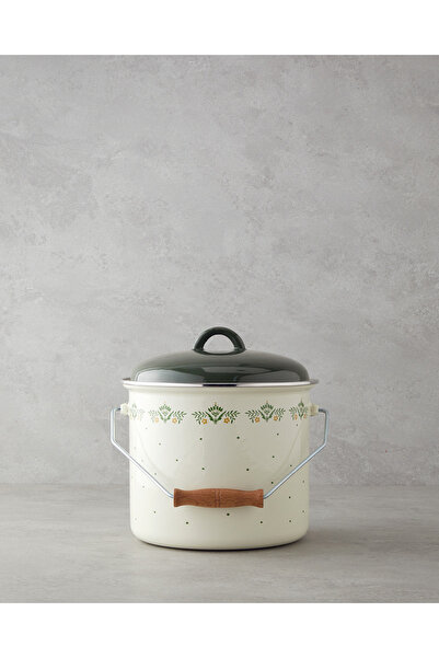 English Home Botanic Garden Emaye Bakraç 20 cm Yeşil