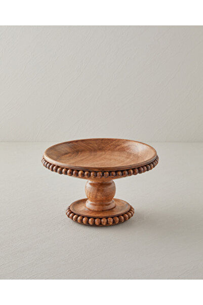 English Home Rustique Akasya Sunumluk 33x17,5 cm Kahverengi