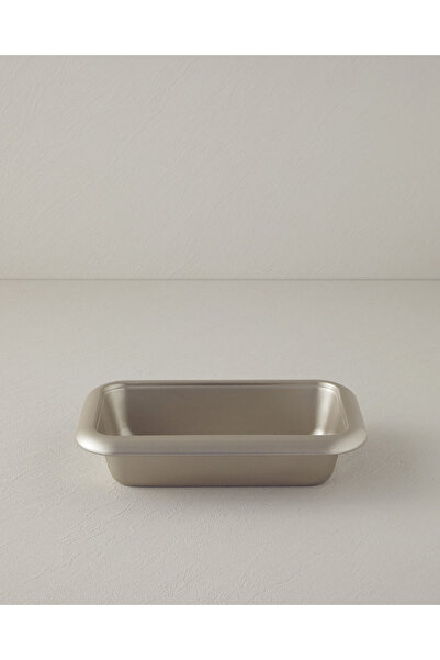 English Home Patisserie Sigrid Karbon Çelik Baton Kek Kalıbı 28x17 cm Şampanya