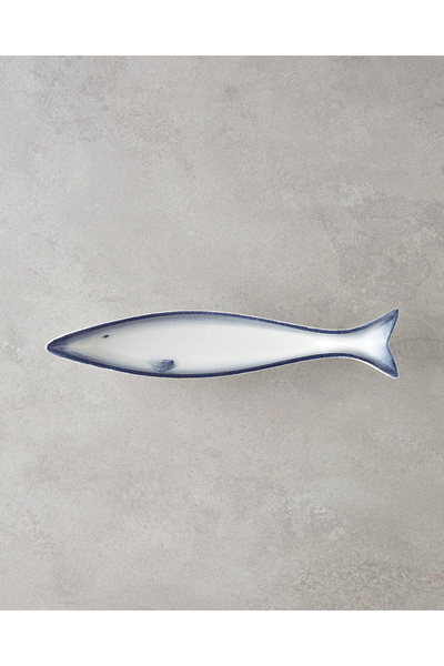 English Home Marinova Porselen Çerezlik 27 cm Mavi-Beyaz