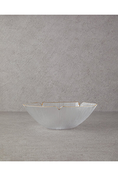 English Home Siana Glass Bowl 25 cm Gold