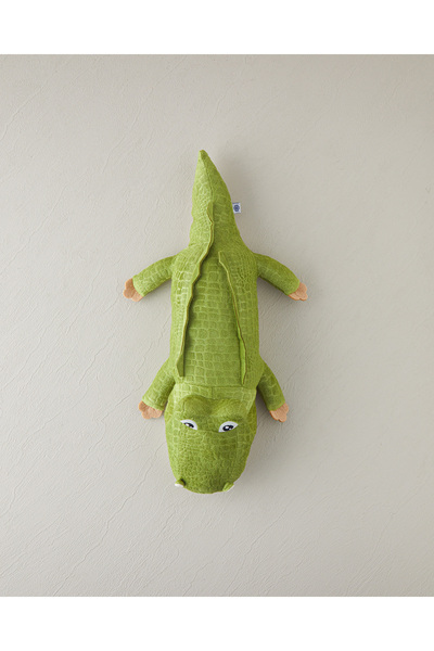 English Home Krokodil Bebe Uyku Arkadaşı 60x22 cm Yeşil