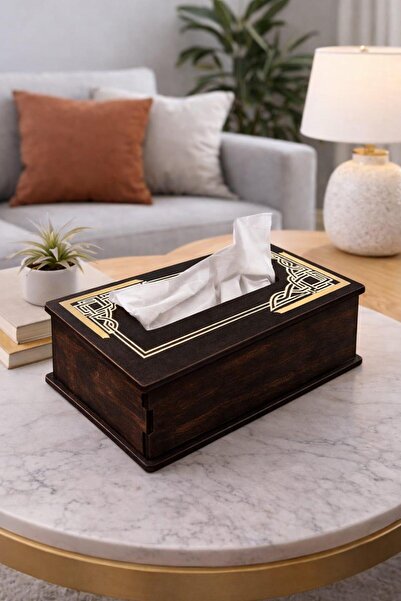 LAZORİAE Ξύλινο κουτί χαρτοπετσετών