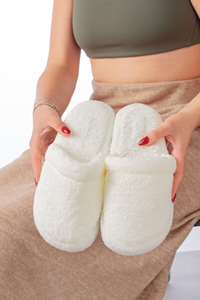 Slipcat Lamb Fabric Wool Silent Sole Γυναικείες Παντόφλες Παντόφλες εσωτερικο...