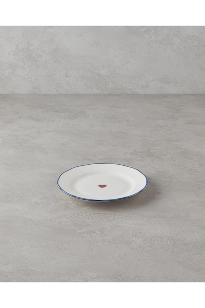 English Home Heartfelt Bone Porselen Pasta Tabağı 19 cm Mavi