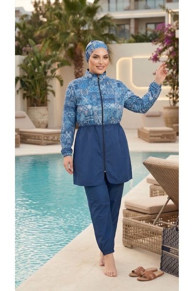 trendlina Tile Patterned, Adjustable Waist, Elastic, Water-Repellent Fabric, ...