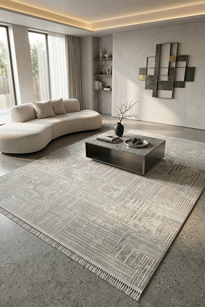 WOOLEN HOME Diana Koleksiyonu Modern Desenli Akrilik Halı