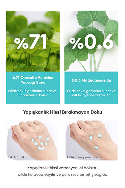 Missha Hassas ve Yıpranmış Ciltlere Yoğun Nem ve Bakım Sunan Jel Krem 50ml A'PIEU Madecassoside Gel 2X