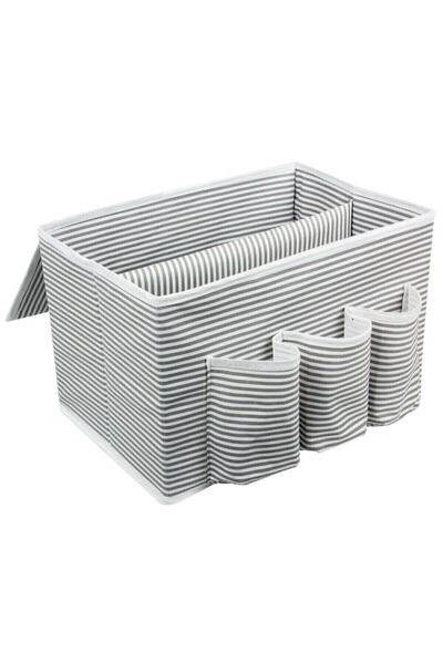 ALAS Οργανωτής κομοδίνου Γκρι