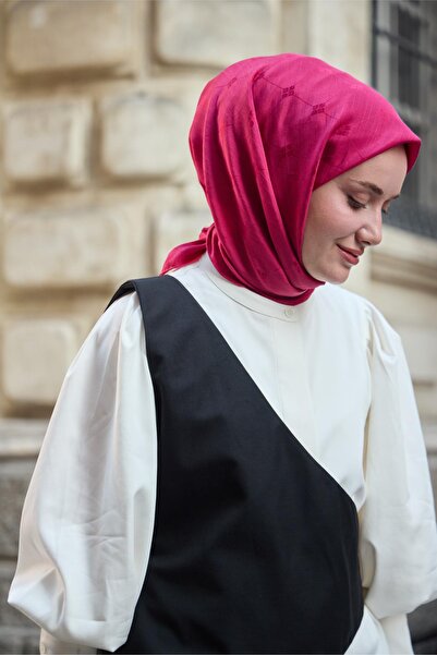 Silk Home Μονόγραμμα Βαμβακερό Μεταξωτό Κασκόλ 130001-03