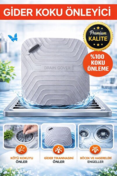 WUNİT Kötü Koku & Böcek Önleyici Silikon Mat Gider Kapağı Banyo Mutfak Lavabo...