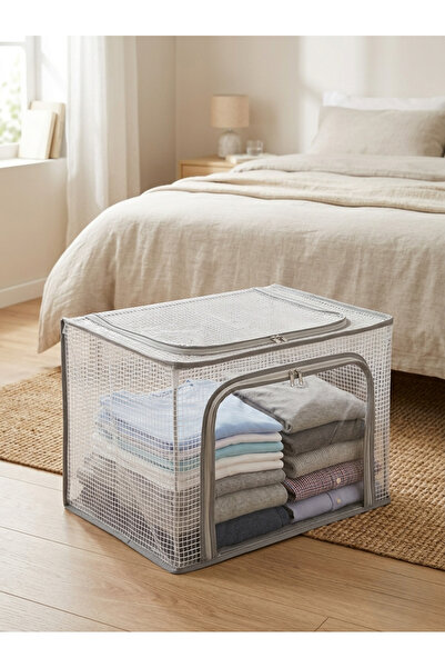 SER&YAT Οργανωτής Ντουλάπας – Τετράγωνο Σχέδιο – Διαφανές |   1 τεμάχιο |   Α...