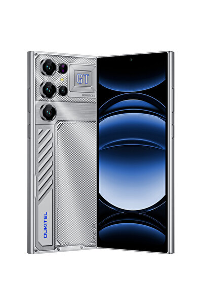 oukitel C61 GT Silver, 4G, Διπλή SIM, 6.88 " 90Hz IPS, 16GB RAM, 128GB, Δακτυ...