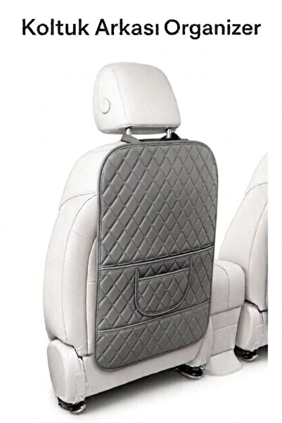 ECARTEKS PREMİUM QUALİTY CAR ACCESSORİES Araç Koltuk Arkası Organizer Deri - ...