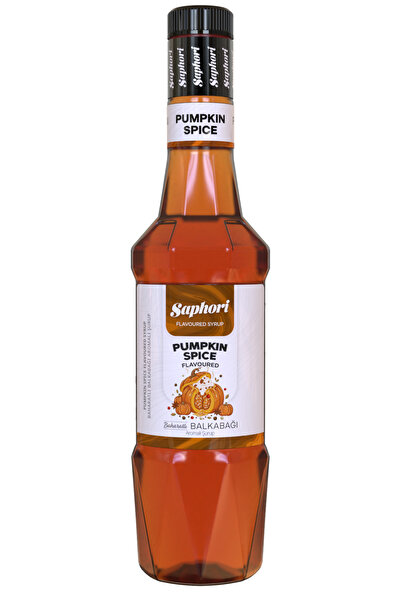 Baharatlı Balkabağı (Pumpkin Spice) Aromalı Kahve Şurubu - Kokteyl Şurubu 700 ml