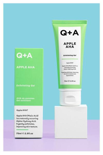 Q+A Apple Aha Exfoliating Yüz Temizleme Jeli 75 ml
