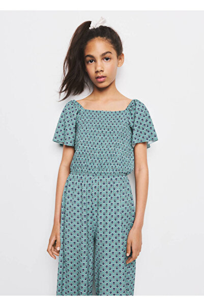 MANGO Kids Logo desenli tulum