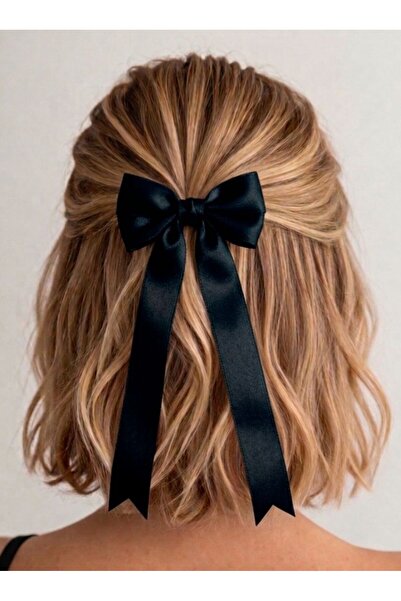 Mavi Masal 23 Απριλίου Παιδική/Γυναικεία Πόρπη με κορδέλα με μαύρο φιόγκο, σε...