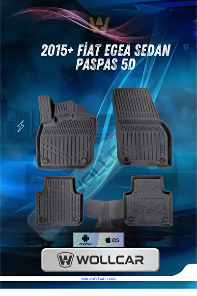 WOLLCAR ARACA ÖZEL 2015+ FİAT EGEA SEDAN PASPAS 5D
