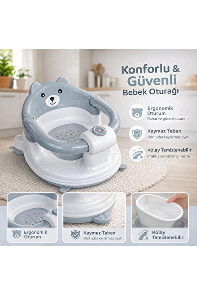 VEKTÖR Lüx Bebek Banyo & Mama Oturağı