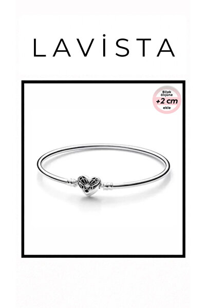 Lavista Silver Kelebek Bangle Gümüş Bilezik