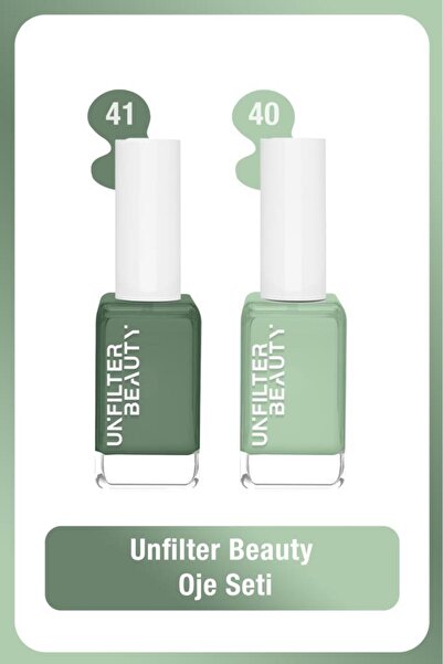 Unfilter Beauty Unfilter Beauty No: 40 + No:41 Oje Seti